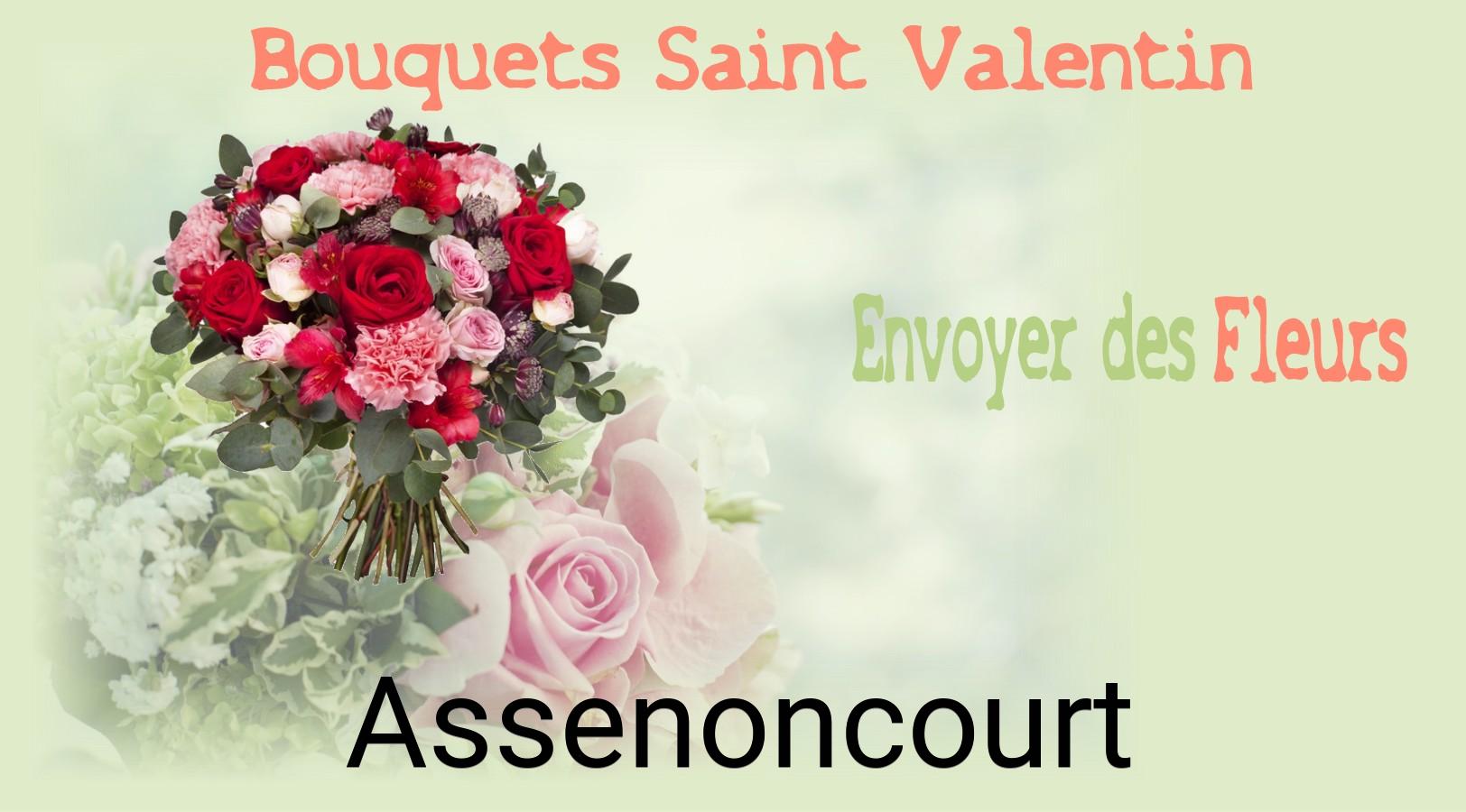 Roses de Saint-Valentin livrées à Assenoncourt